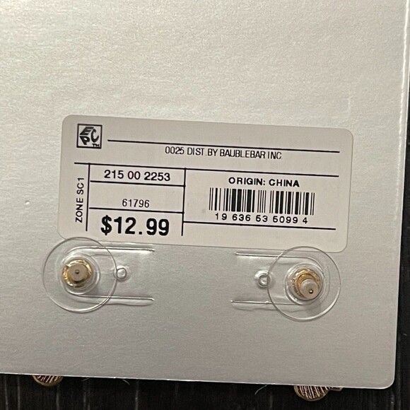 NWT • SUGARFIX by BaubleBar •  'Whipped Cream Whip' Ice Cream Earrings • - Picture 4 of 6